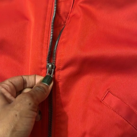 Kids Red Michael Jordan Bomber Coat - Picture 9 of 16